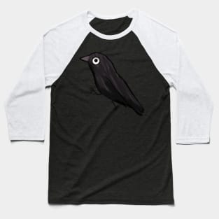 Funny crow illustration Baseball T-Shirt